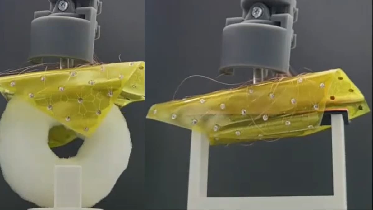 Robot Lembaran Pintar KAIST: Lipat, Bergerak, dan Pegang Tanpa Engsel Mekanis