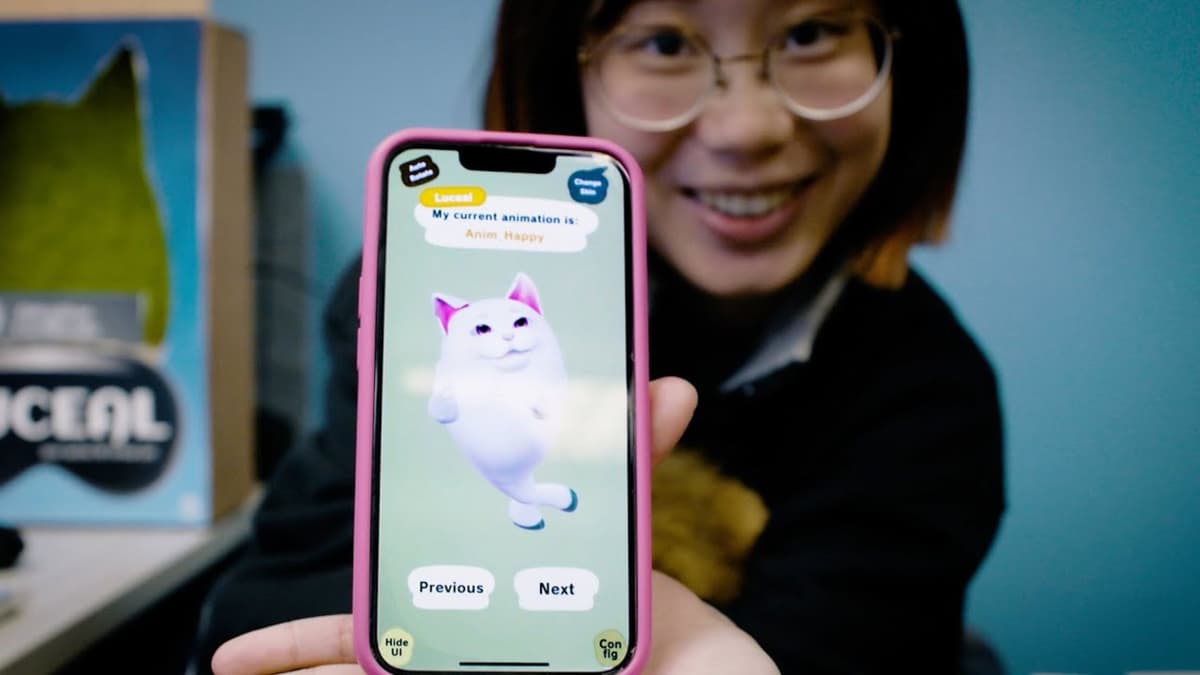 Luceal: Hewan Peliharaan Virtual Gabungkan Dunia Nyata dan Realitas Virtual