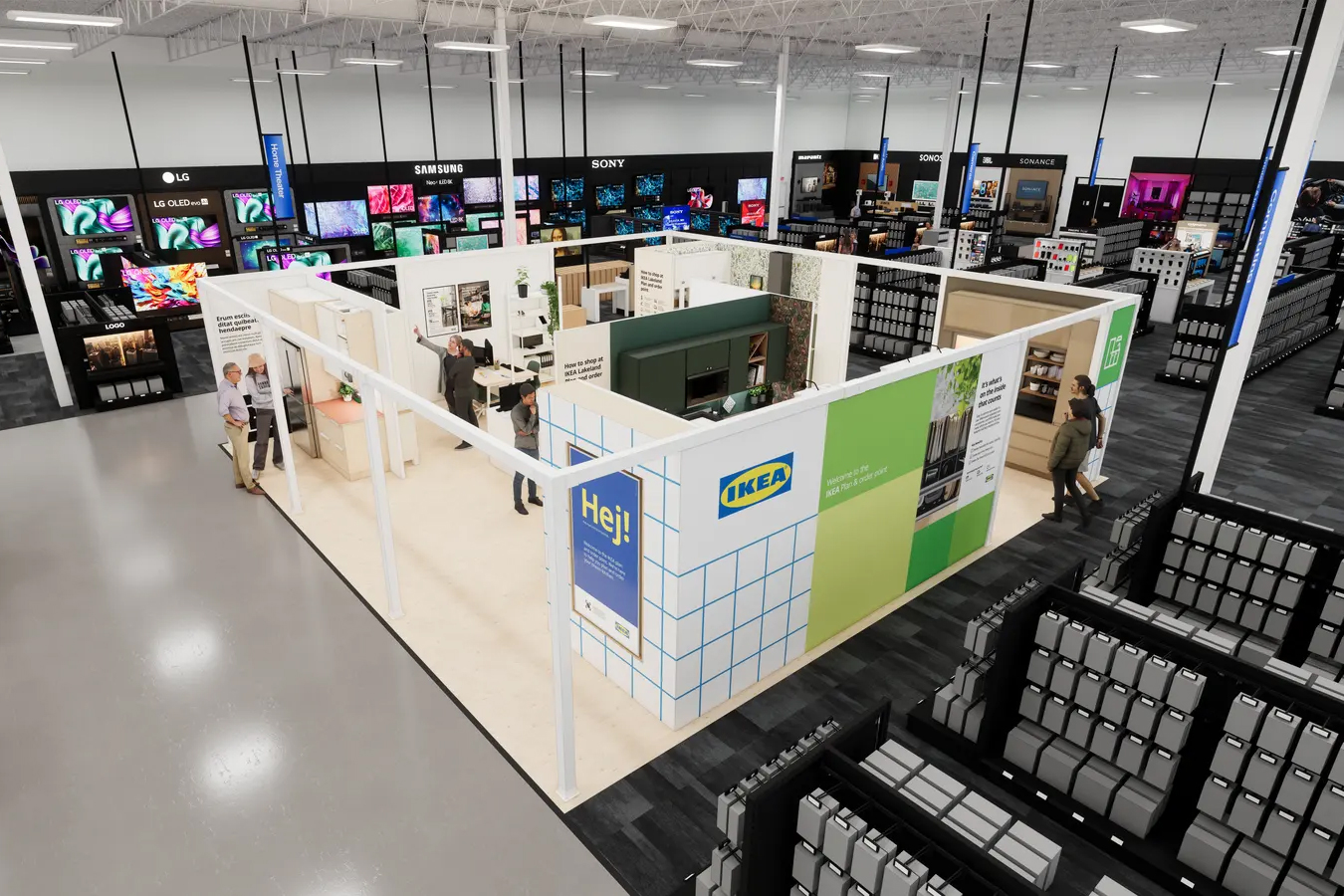Ikea Buka Mini Toko di Best Buy untuk Permudah Belanja Furnitur Rumah