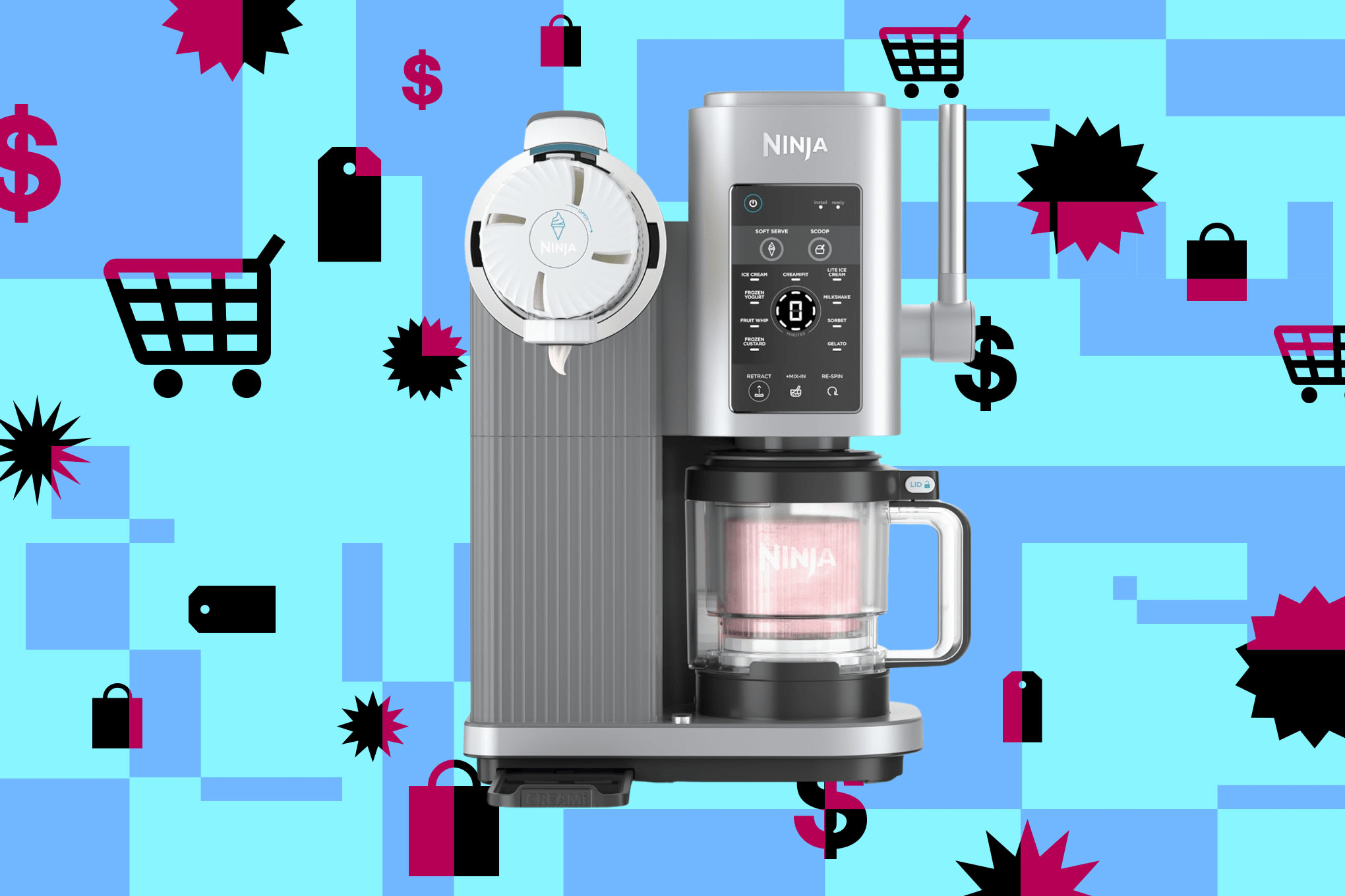 Ninja Swirl, Mesin Es Krim Inovatif Diskon Terendah Buat Soft Serve di Rumah