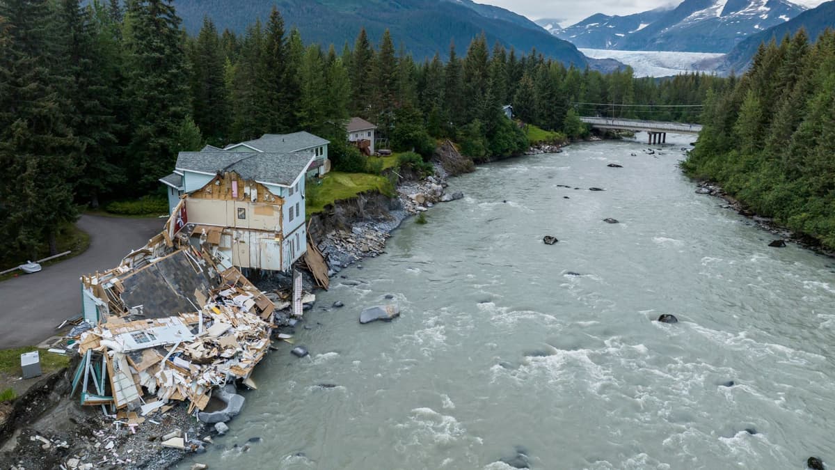 Peringatan Banjir Bersejarah di Mendenhall, Juneau Dipicu Perubahan Iklim