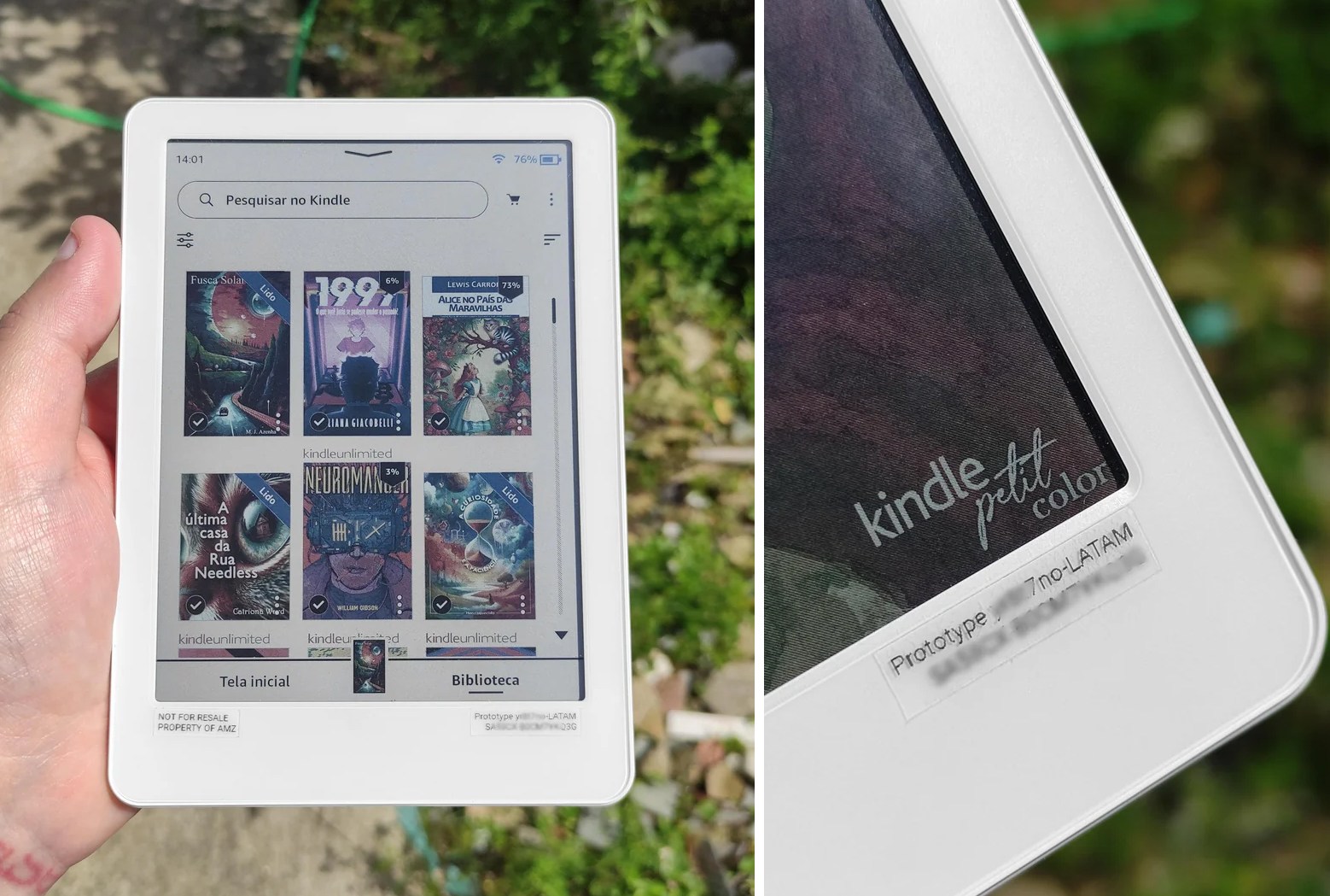 Amazon Bocorkan Prototype Kindle Baru dengan Layar Warna Dinamis dan UI Inovatif