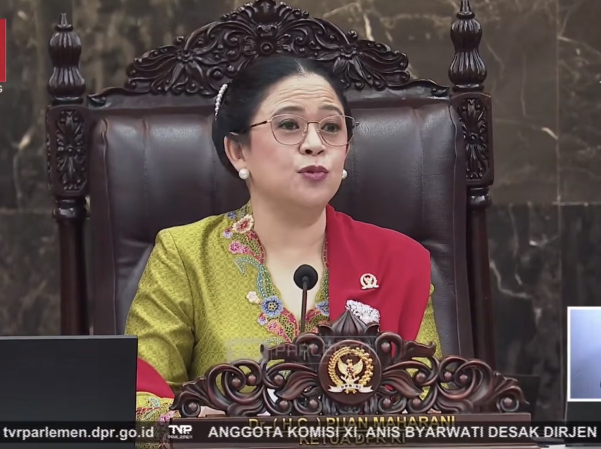 Puan Maharani Bernyanyi "Imagine" di Sidang DPR, Bikin Heboh Netizen