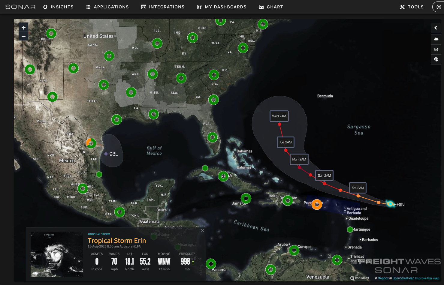 Kemitraan Everstream dan SONAR Hadirkan Wawasan Cuaca Canggih untuk Logistik