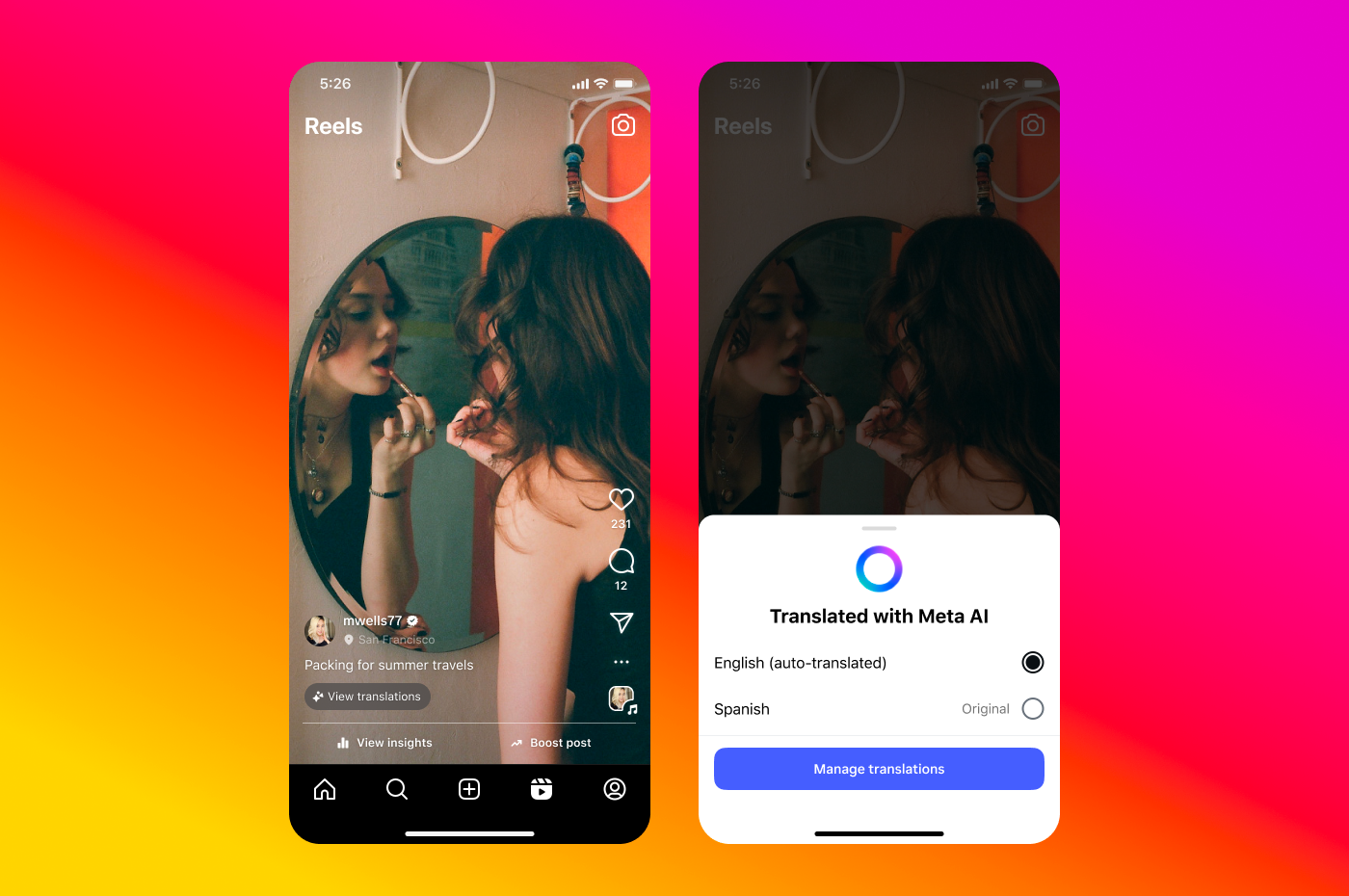 Meta Luncurkan Fitur AI Terjemahan dan Dubbing Otomatis di Facebook dan Instagram