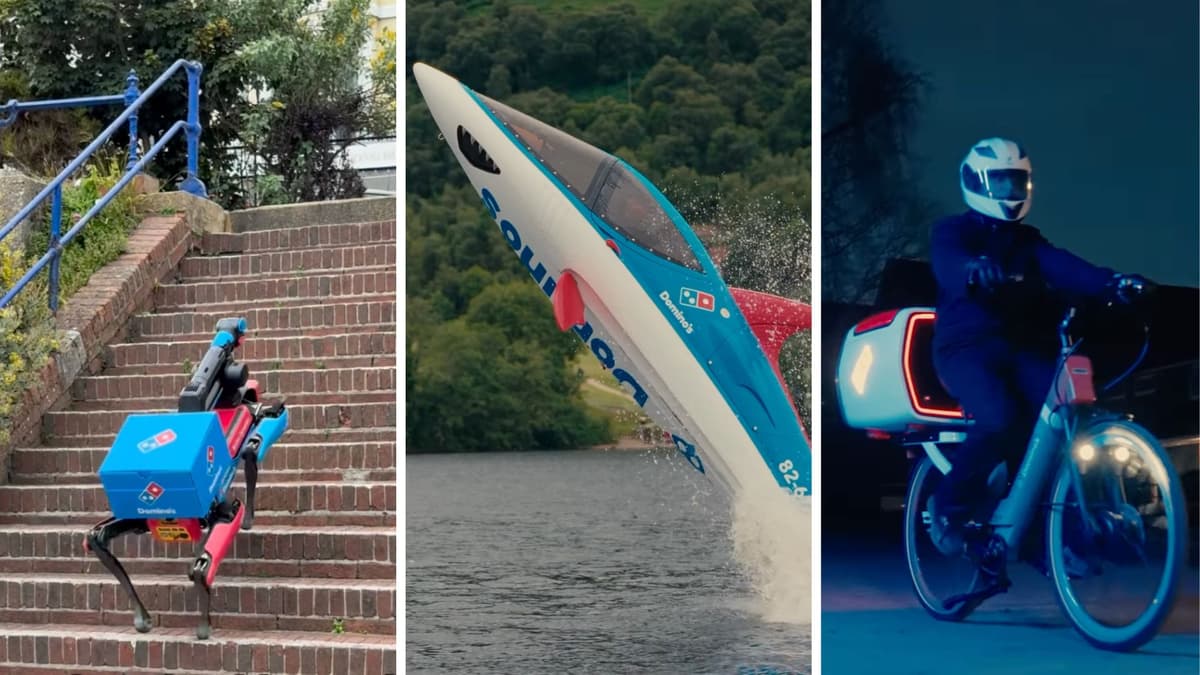 Domino’s UK Inovasi Pengantaran Pizza dengan Kapal Selam dan Robot Pintar
