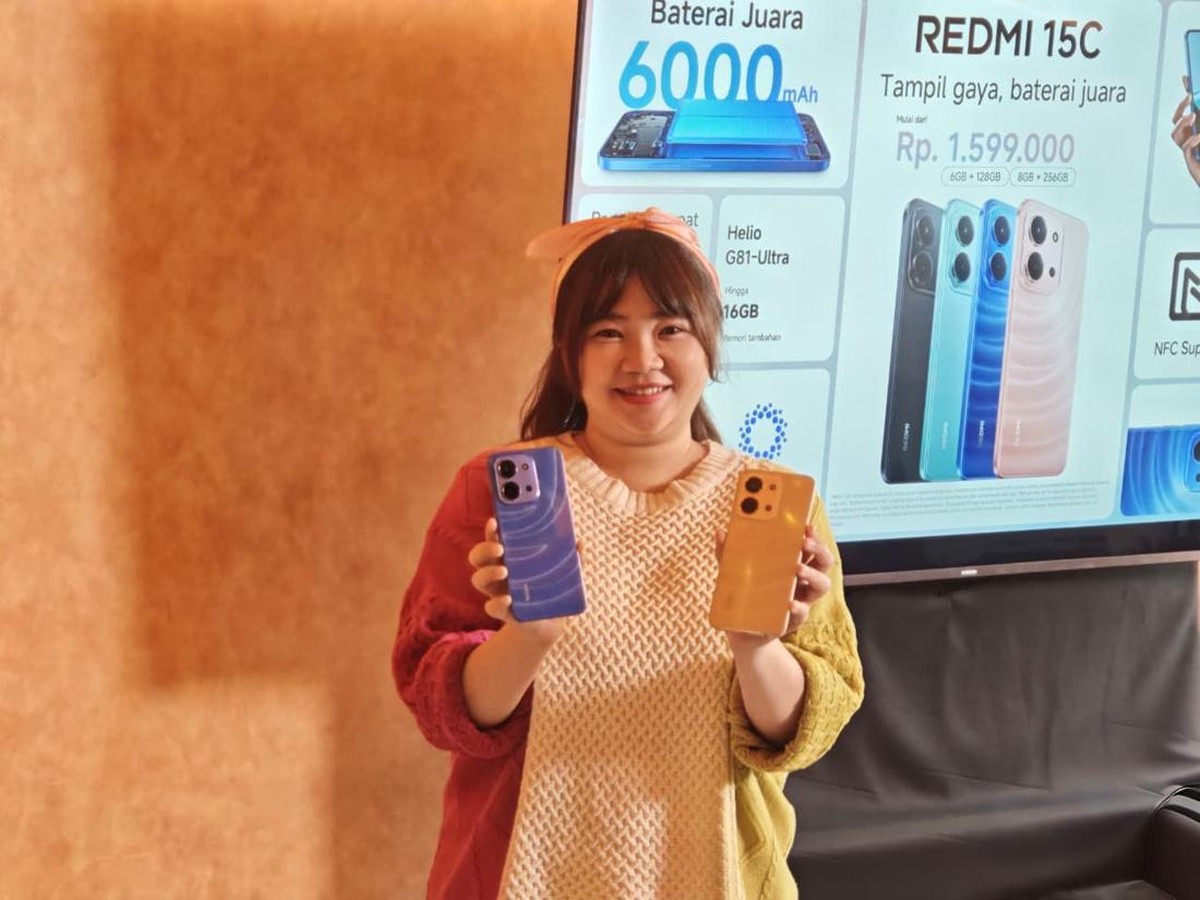 Redmi 15C Resmi Meluncur, Ponsel Entry-Level dengan Baterai Jumbo dan Harga Mulai Rp 1,5 Juta