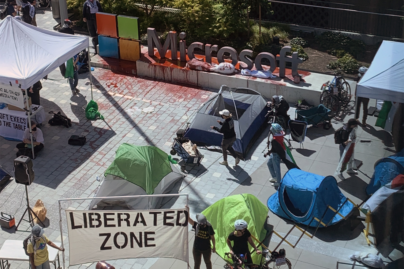 Protes Karyawan Microsoft soal Kontrak dengan Israel Berujung Penangkapan