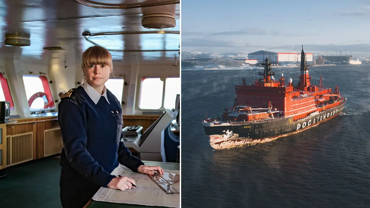 Marina Starovoitova, Kapten Wanita Pertama Kapal Pemecah Es Nuklir Rusia