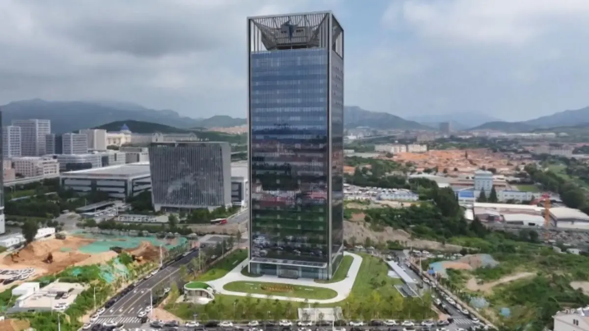 China Luncurkan Gedung Kantor Ultra Nol Karbon Pertama di Dunia