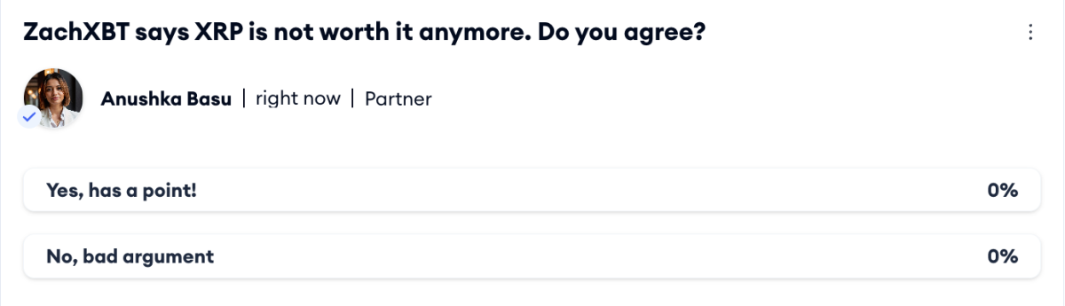 ZachXBT Kritik Komunitas XRP, Rugikan Kepercayaan dan Masa Depan XRP