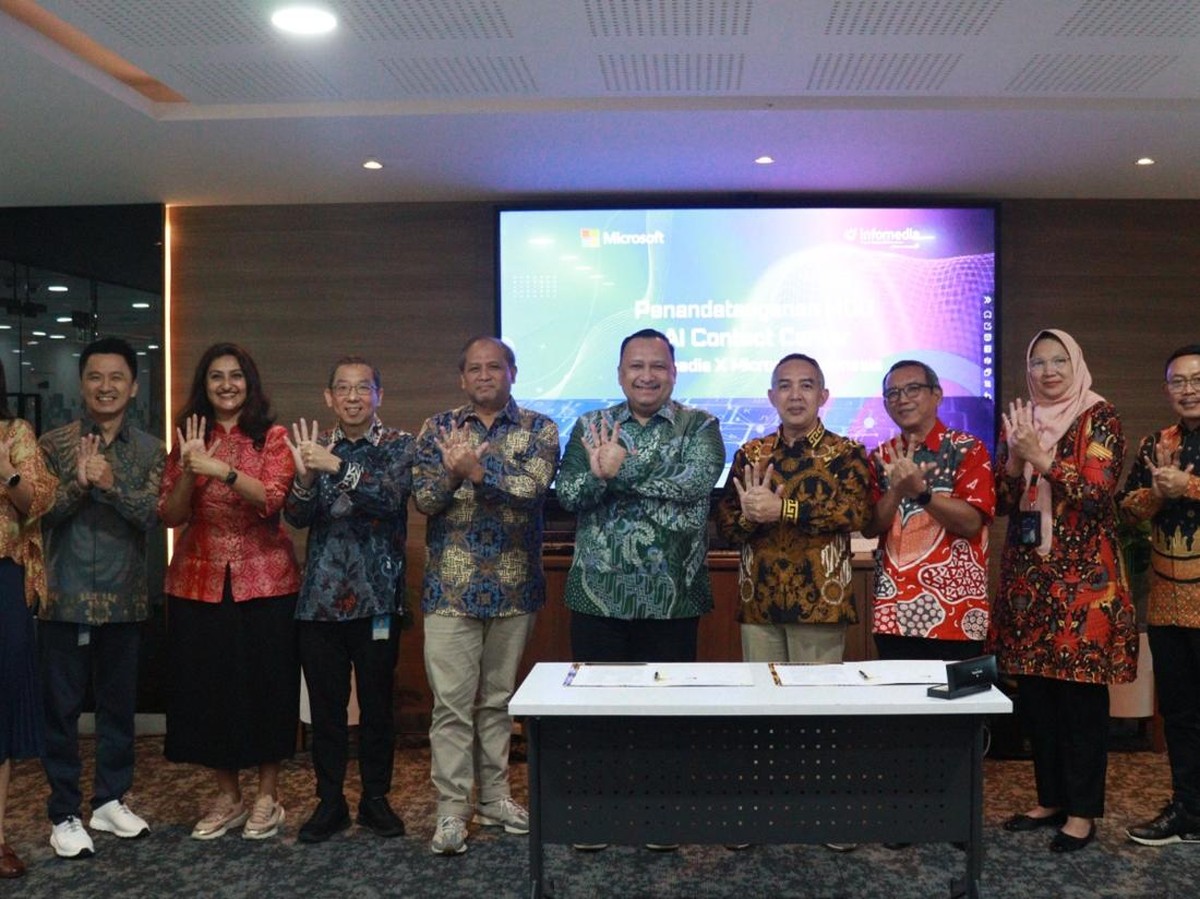Infomedia dan Microsoft Hadirkan Solusi Contact Center AI Canggih di Indonesia