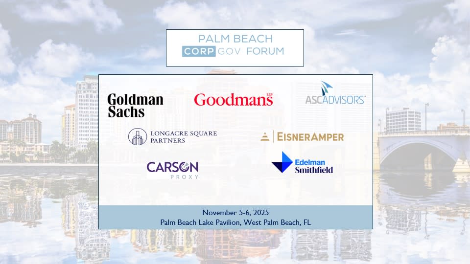 Forum Palm Beach CorpGov 2025: Diskusi Penting Tentang Investasi dan Tata Kelola Perusahaan