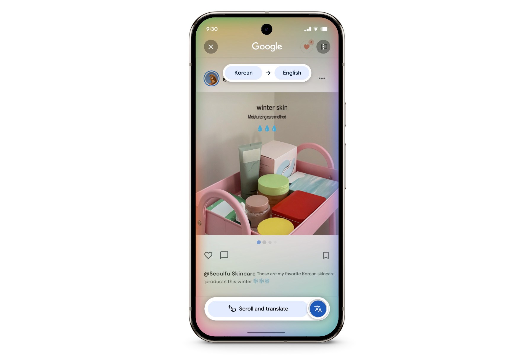 Google Tingkatkan Terjemahan Otomatis di Android dengan Fitur Scroll and Translate