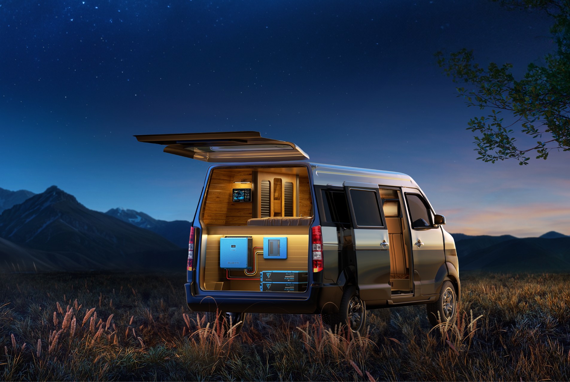 Bluetti Luncurkan Sistem Tenaga Terintegrasi untuk Vanlife dan Kabin Off-Grid