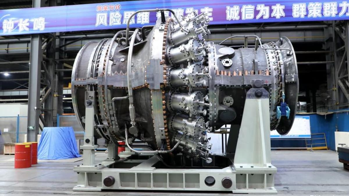 Taihang 110: Turbin Gas Berat Pertama China Dukung Energi Bersih Masa Depan