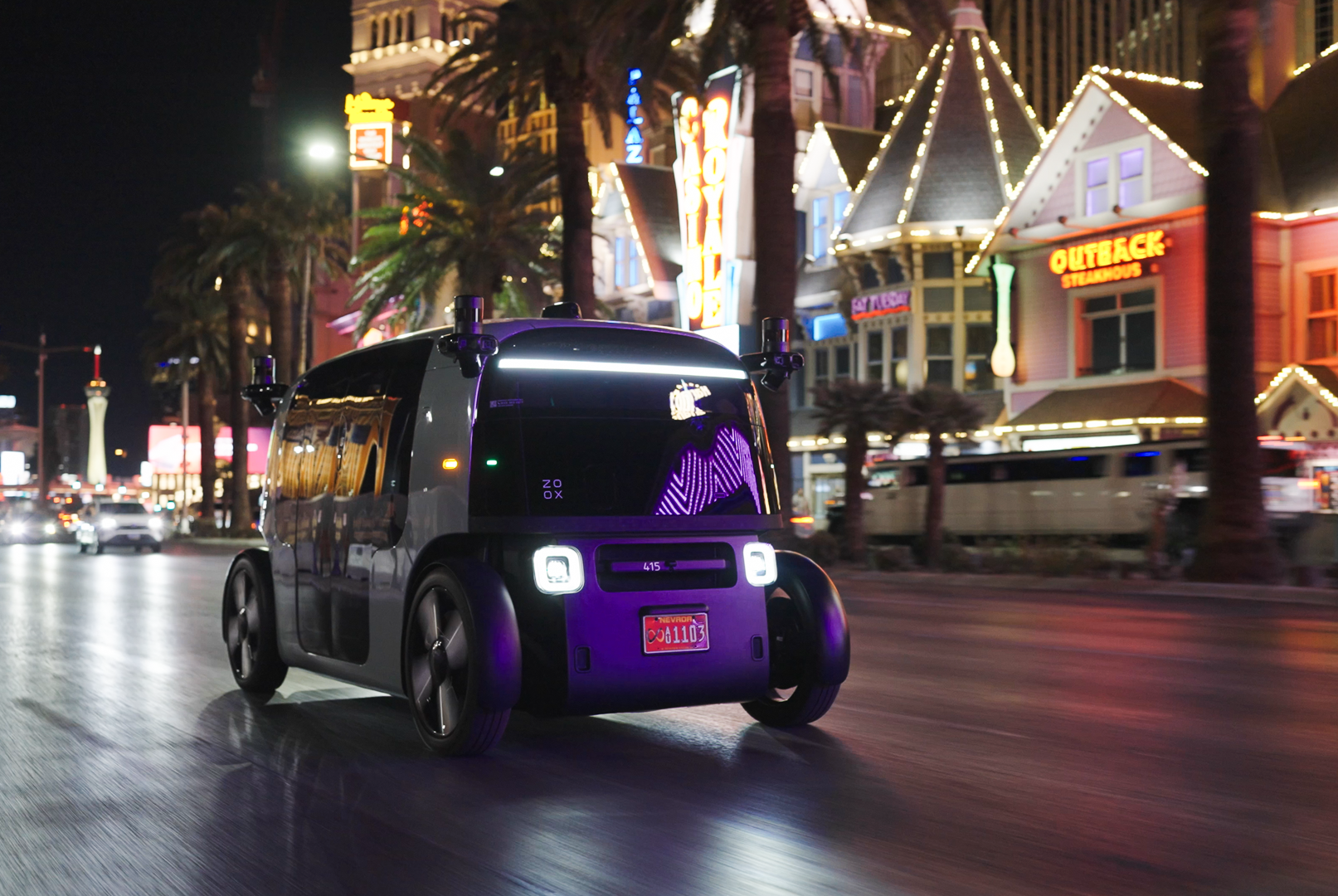 Zoox Luncurkan Robotaksi Otonom Pertama di Las Vegas untuk Masyarakat Umum