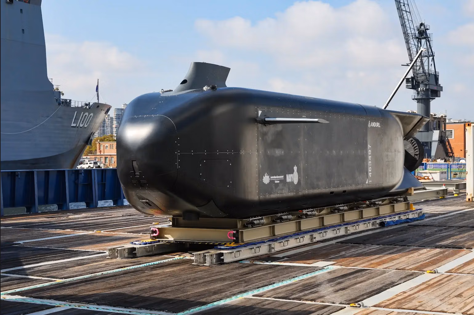 Australia dan Anduril Cepat Kembangkan Drone Bawah Laut untuk Hadapi Ancaman China