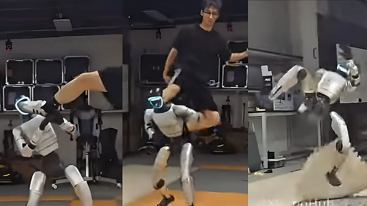 Robot Unitree G1 Tahan Keras dan Cepat Pulih dari Serangan Fisik