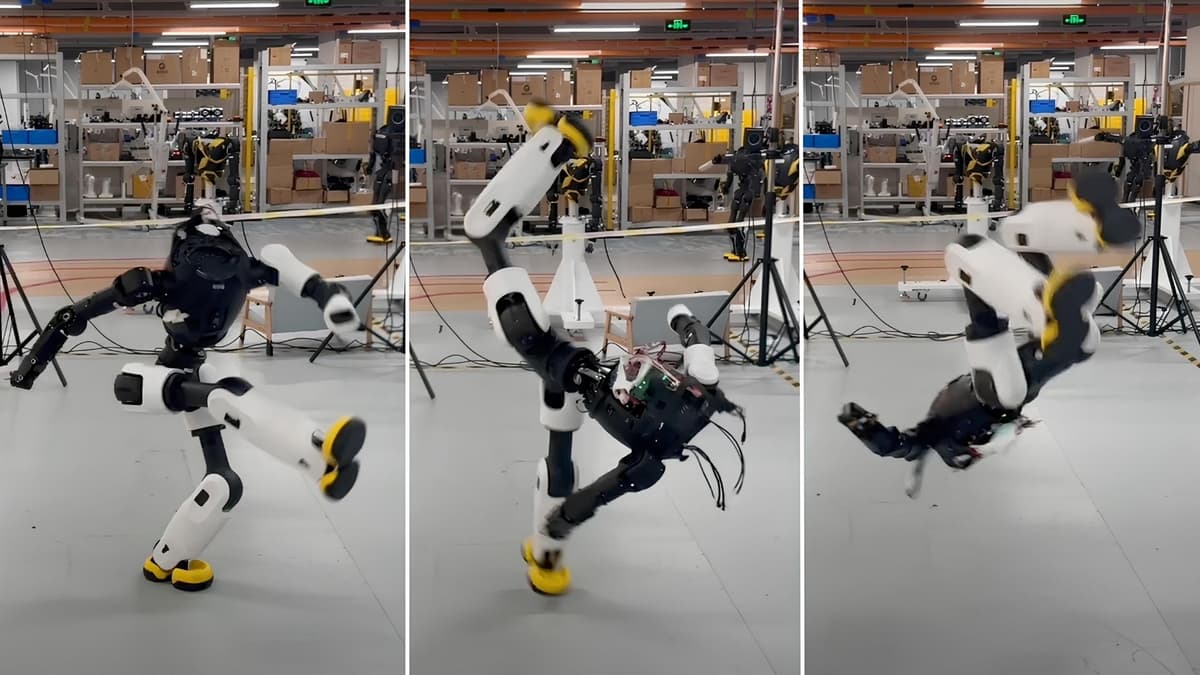 Lingxi X2: Robot Humanoid Pertama yang Berhasil Melakukan Webster Flip