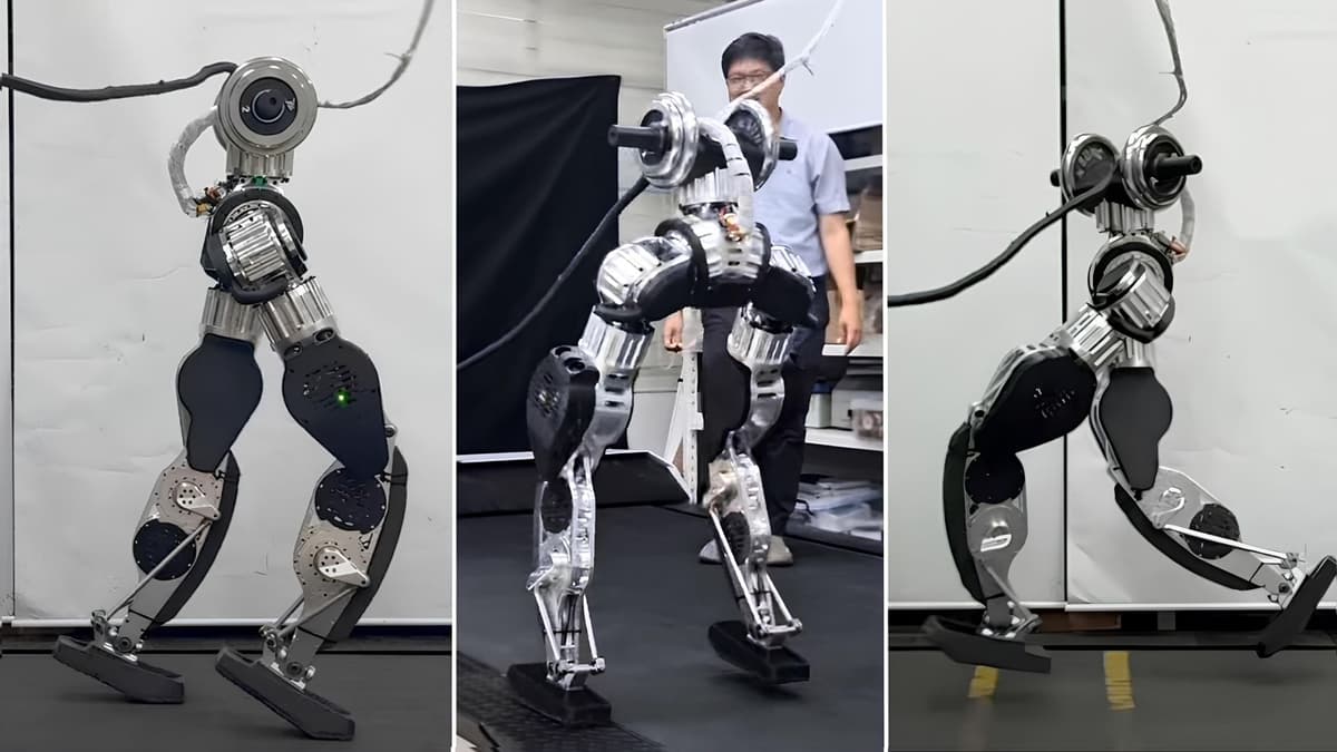 Robot Humanoid KAIST Berlari Cepat dan Melakukan Moonwalk Tanpa Kamera
