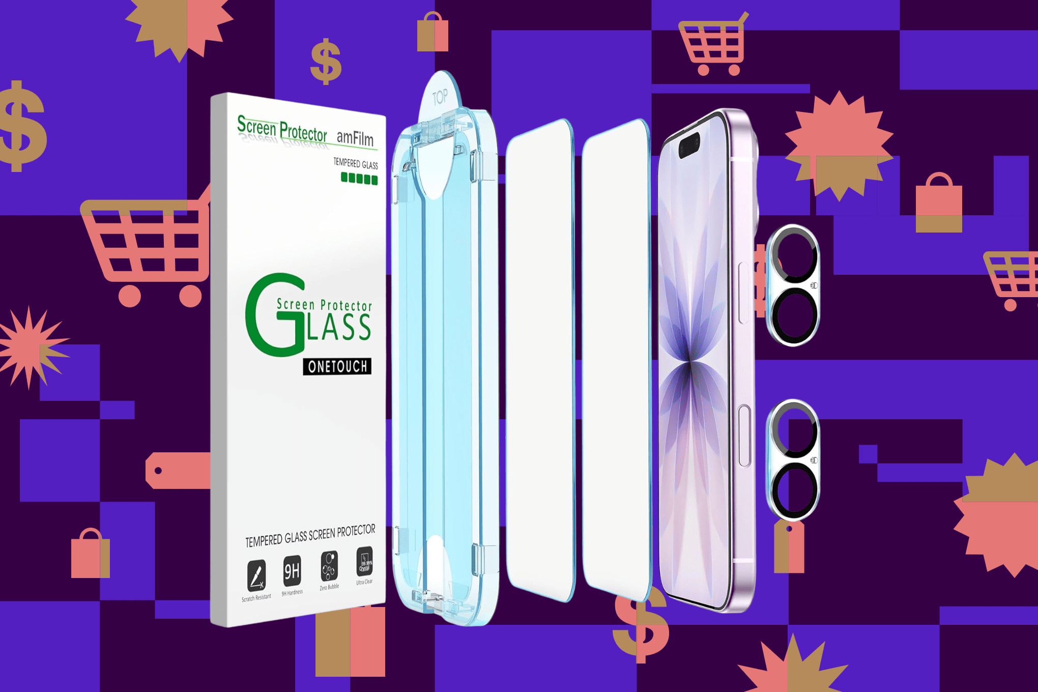 Diskon Besar Pelindung Layar amFilm untuk iPhone 17 dan Air Baru