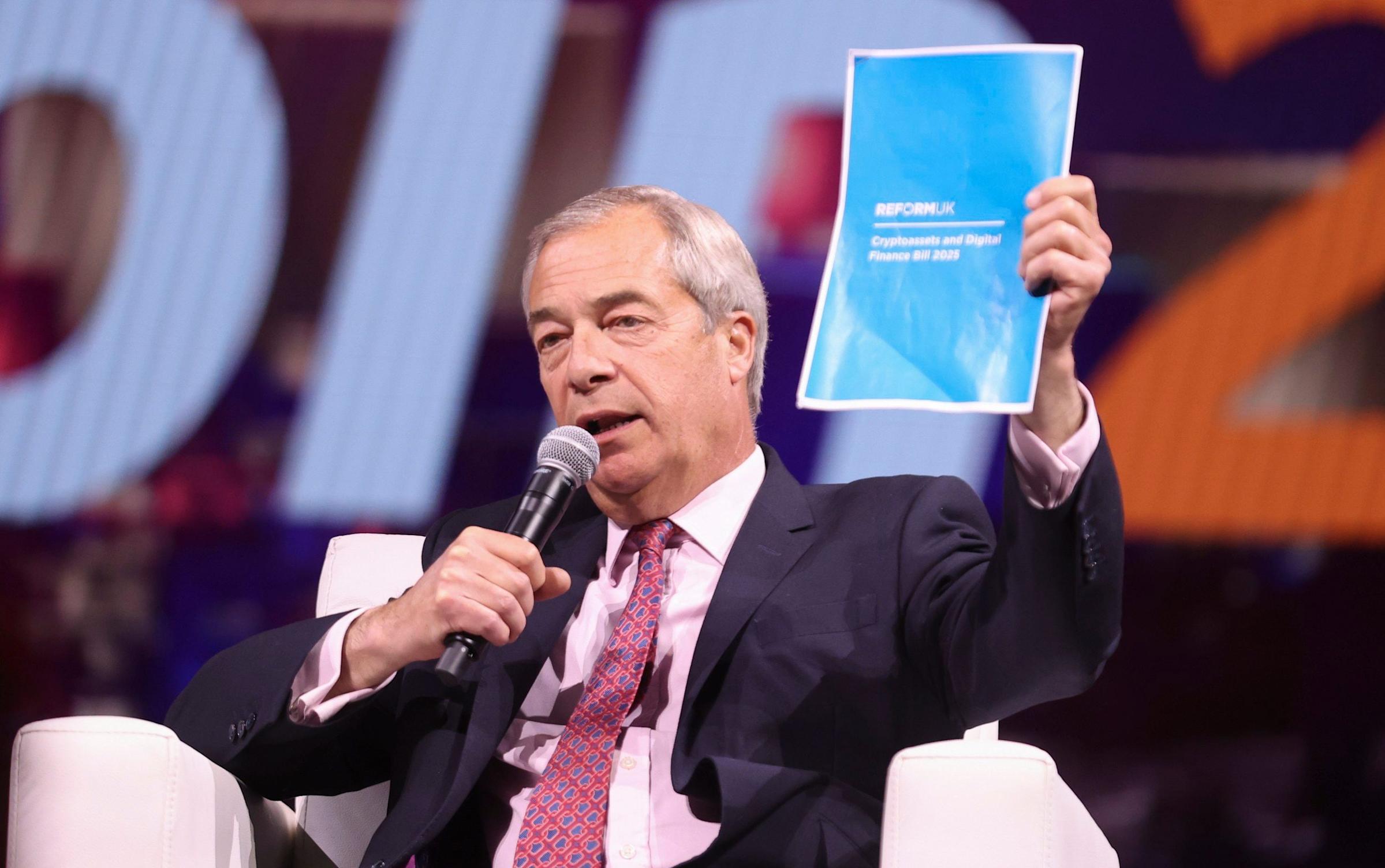 Nigel Farage Kritik Keras Bank of England Batasi Stablecoin dan Inovasi Digital