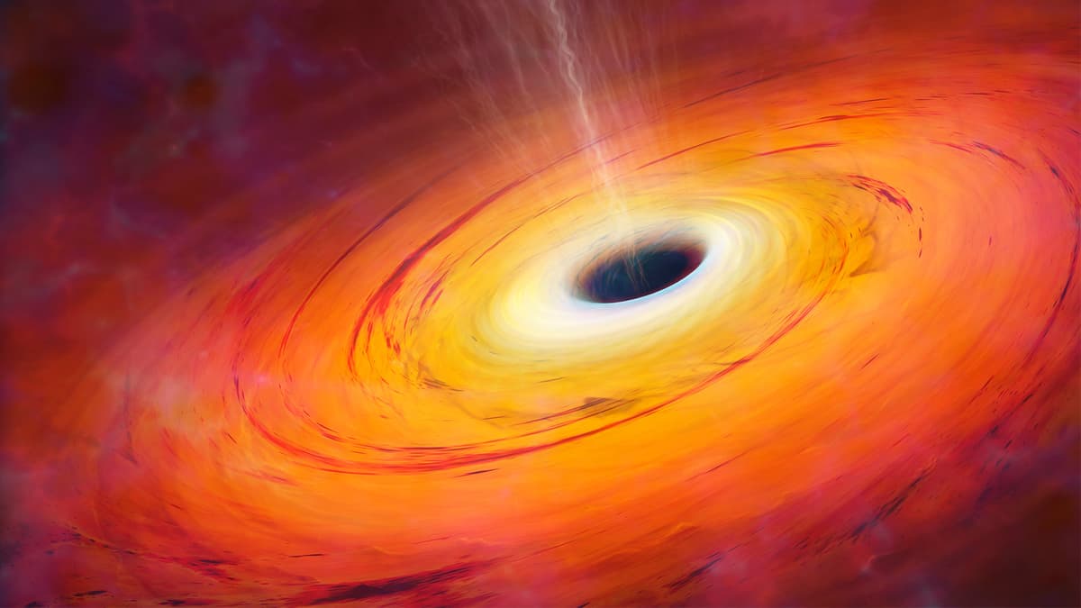 Lubang Hitam Raksasa di Alam Semesta Dini Tumbuh 2,4 Kali Lebih Cepat dari Batas Teori