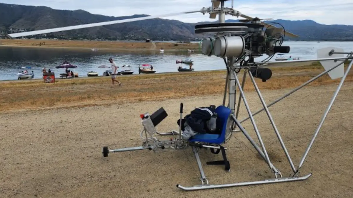 Mark Rumsey dan Mirocopter SCH-2A: Helikopter Ultralight untuk Penerbangan Pribadi yang Praktis
