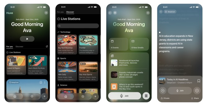 Huxe: Aplikasi Podcast AI Interaktif untuk Informasi Harian dan Berita - image 1