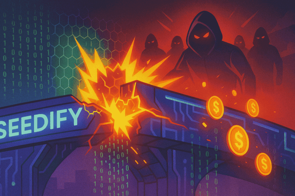 Serangan Hacker Korea Utara Curi Rp 19.73 miliar ($1,2 Juta)  dari Jembatan Seedify