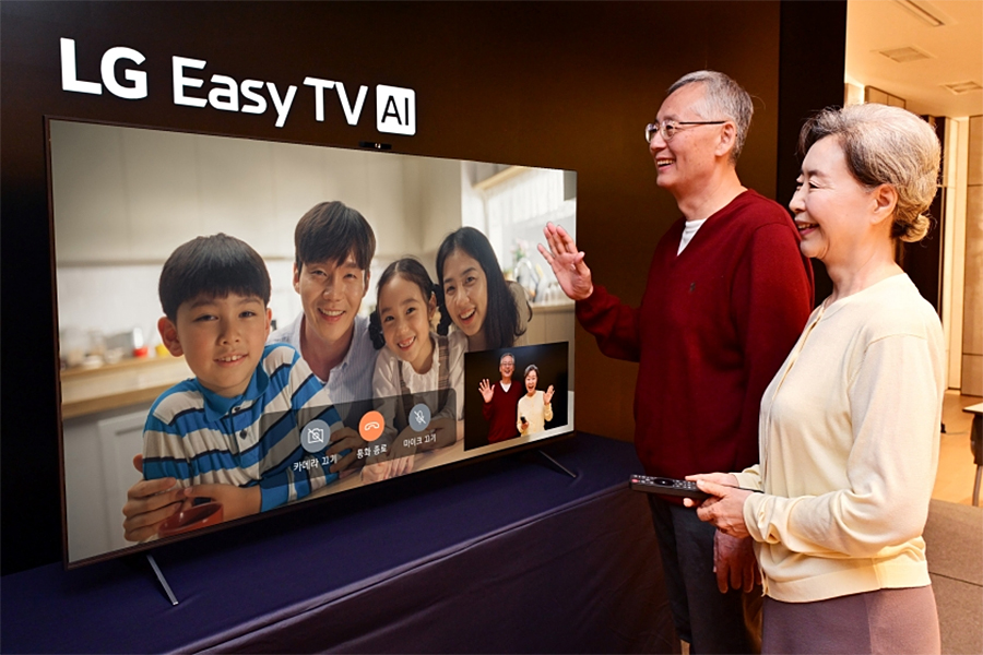 LG Easy TV: Televisi Pintar yang Mudah Digunakan untuk Lansia di Korea Selatan