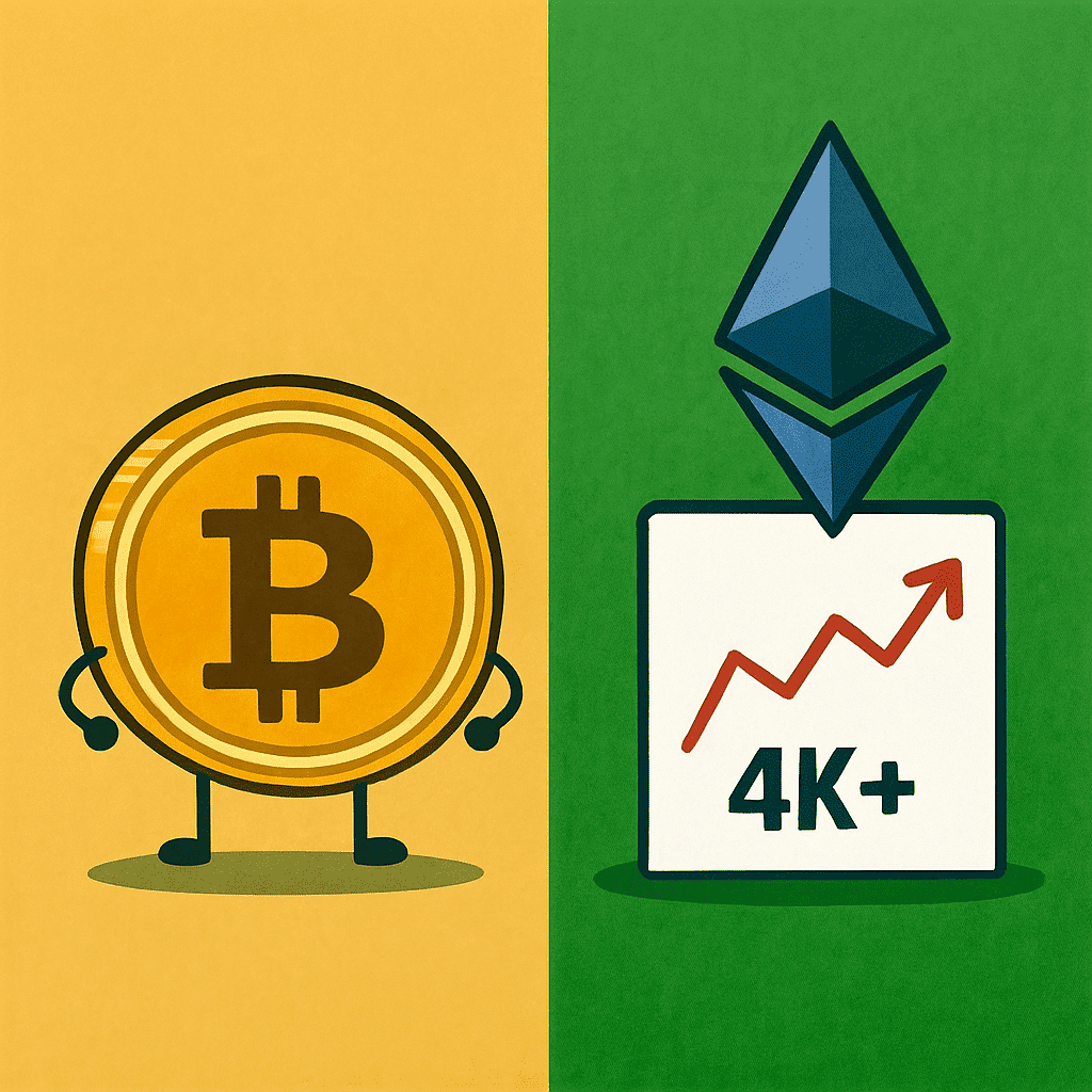 Bitcoin dan Ethereum: Pilihan Terbaik Investasi Kripto di Tengah Fluktuasi Harga