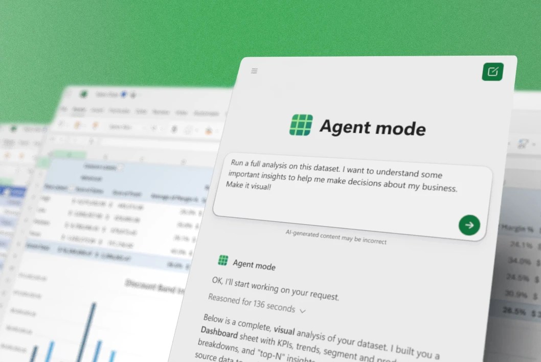 Microsoft Luncurkan Agent Mode AI, Bikin Dokumen dan Spreadsheet Canggih Hanya dengan Perintah