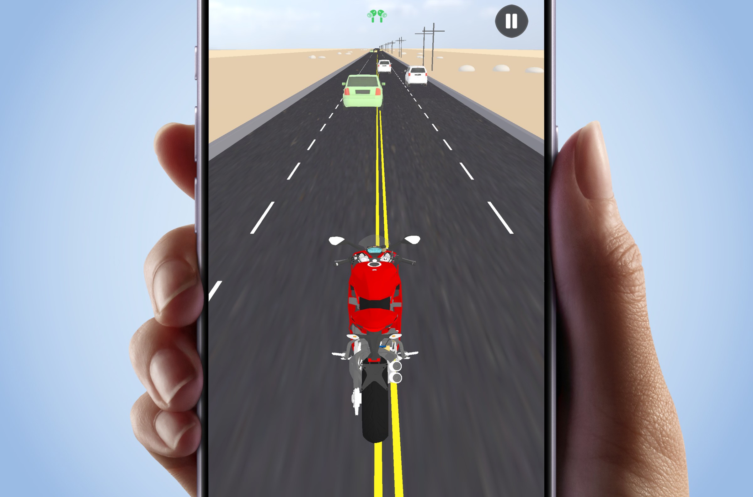 RidePods: Game Motor Pertama yang Diaktifkan dengan Gerakan Kepala Pakai AirPods