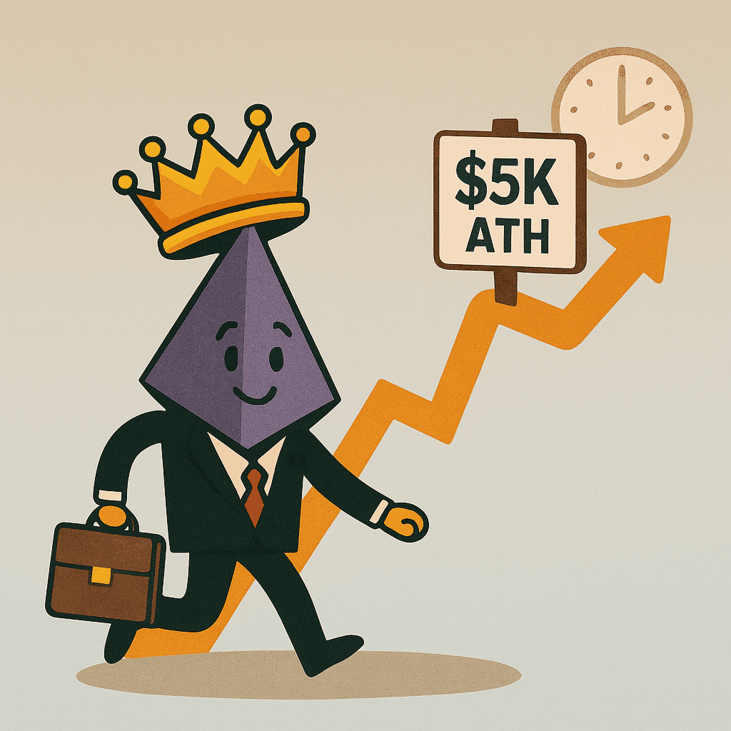 Ethereum Bersaing Ketat dengan Bitcoin: Apakah Harga ETH Akan Capai Rp 82.22 ribu ($5.000) ?