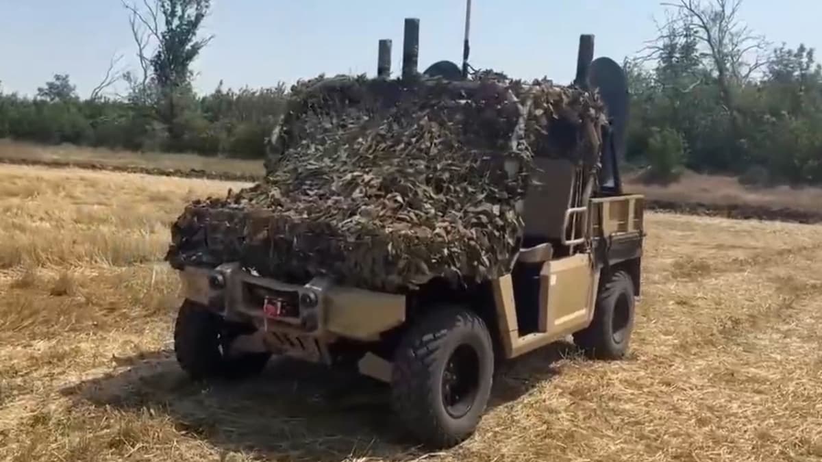 Rusia Modifikasi ATV China Jadi Kendaraan Tempur Kendali Jarak Jauh di Ukraina