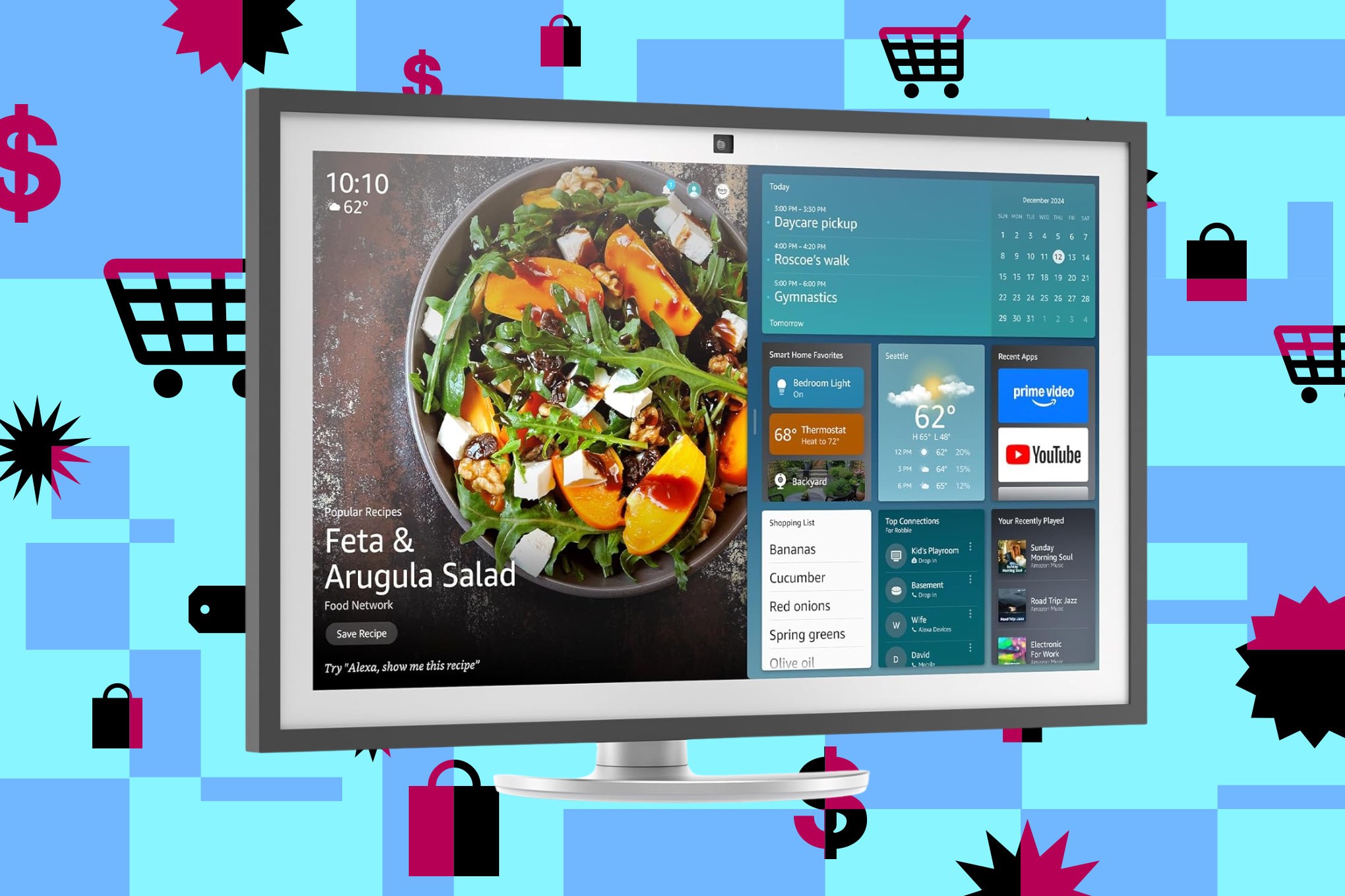 Echo Show 21 Bundle Diskon, Smart Display Besar dan Pusat Smart Home Amazon