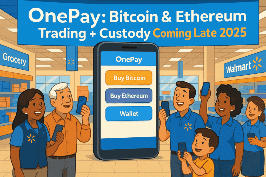 Walmart OnePay: Beli dan Pakai Bitcoin, Ethereum di Belanja Sehari-hari