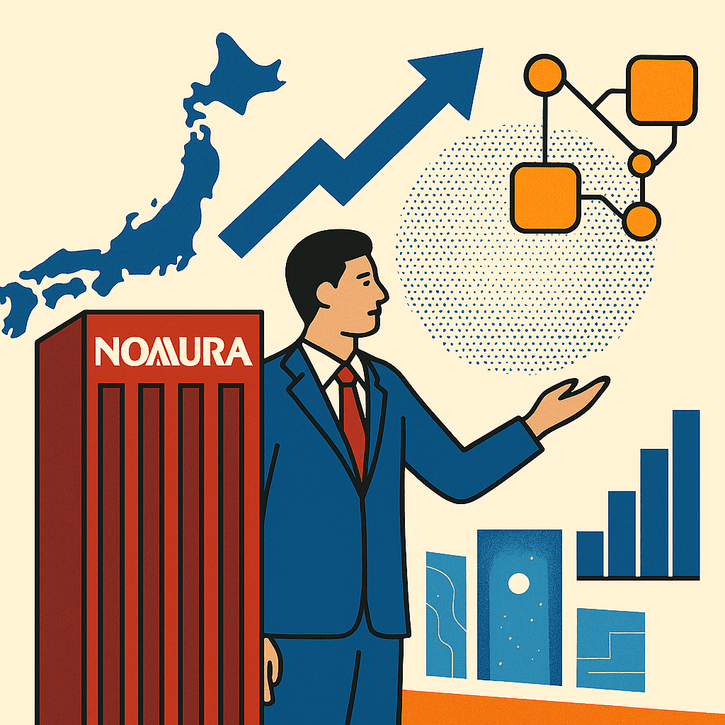 Nomura Memperkuat Peran di Pasar Crypto Jepang yang Sedang Melejit