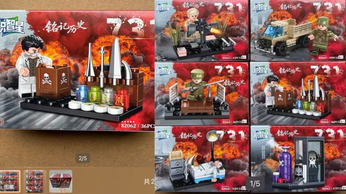 Kritik Keras China Terhadap Mainan Unit 731 yang Dinilai Merusak Sejarah Perang