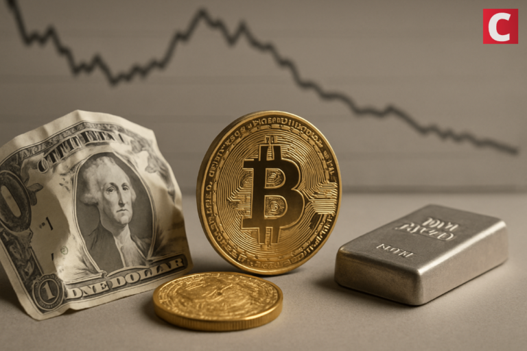 Harga Bitcoin, Emas, dan Perak Melesat Akibat Pelemahan Dolar AS Tahun 2025