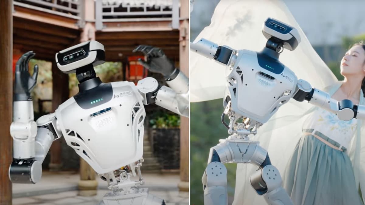Robot humanoid Oli gabungkan seni tari klasik dan teknologi canggih di Shenzhen