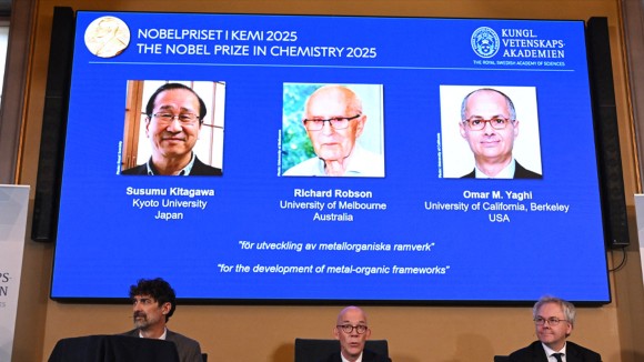 Ilmuwan Pencipta MOFs Raih Nobel Kimia 2025: Material Penyimpan Gas Masa Depan