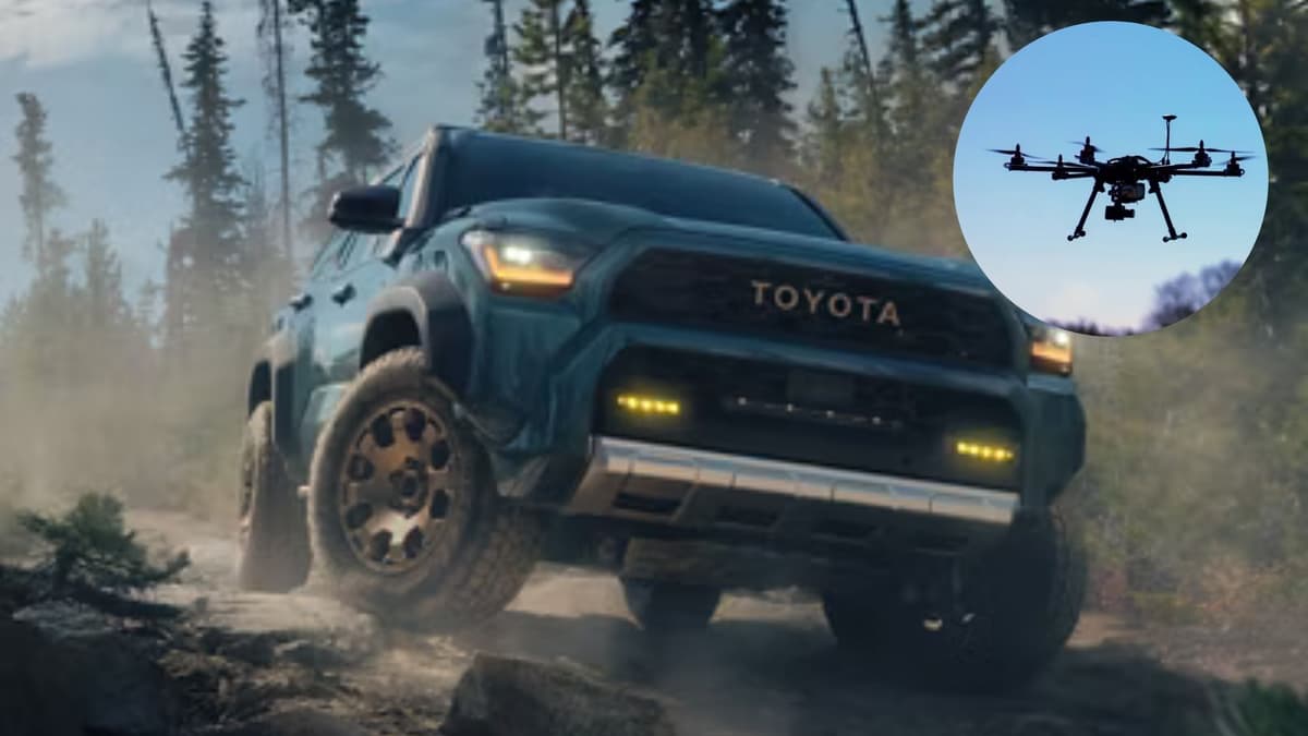 Toyota Kembangkan Drone Co-Pilot untuk Keselamatan Pengemudi Off-Road