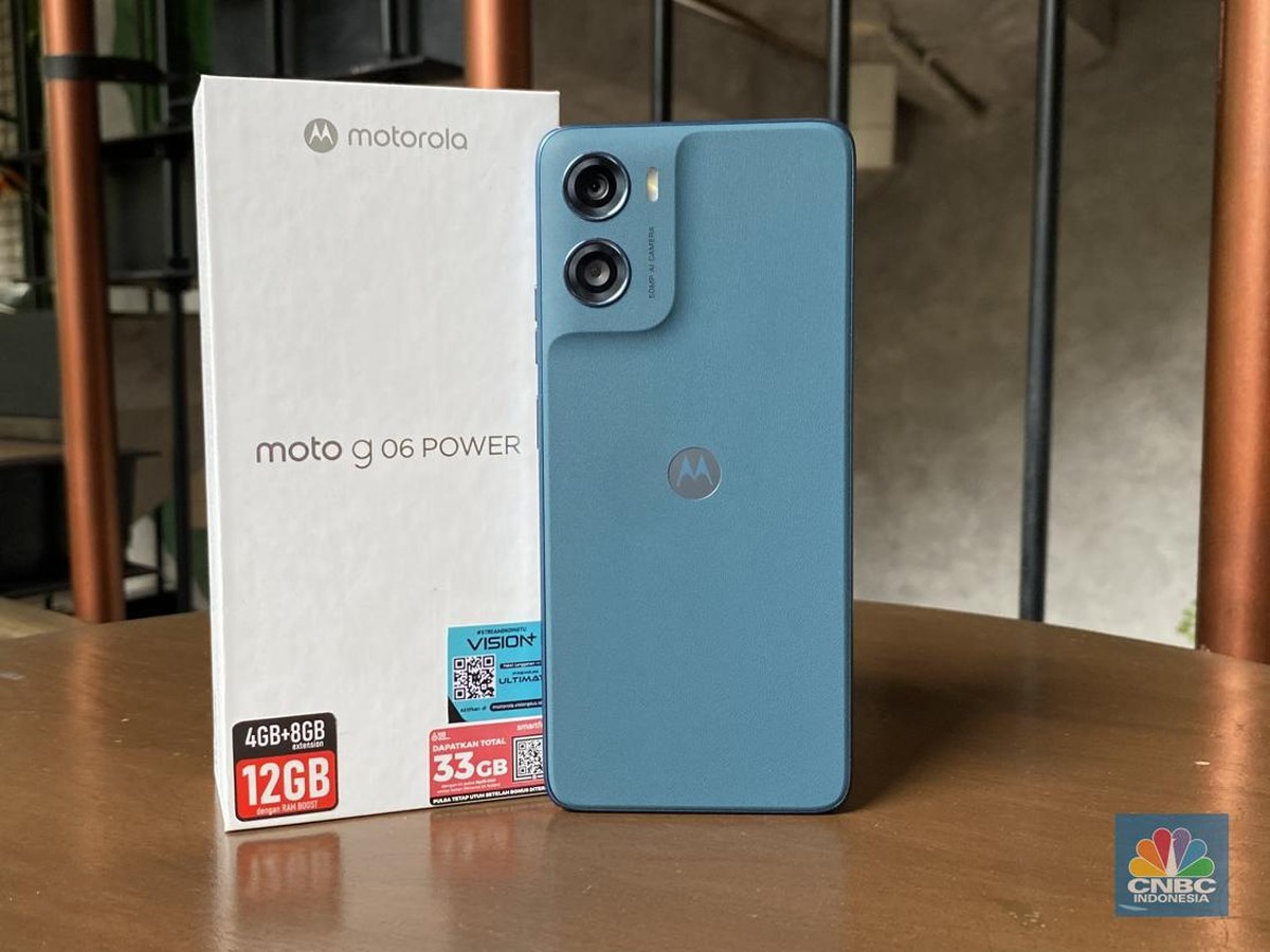 Motorola Luncurkan Moto G06 Power Baterai Jumbo Harga Terjangkau