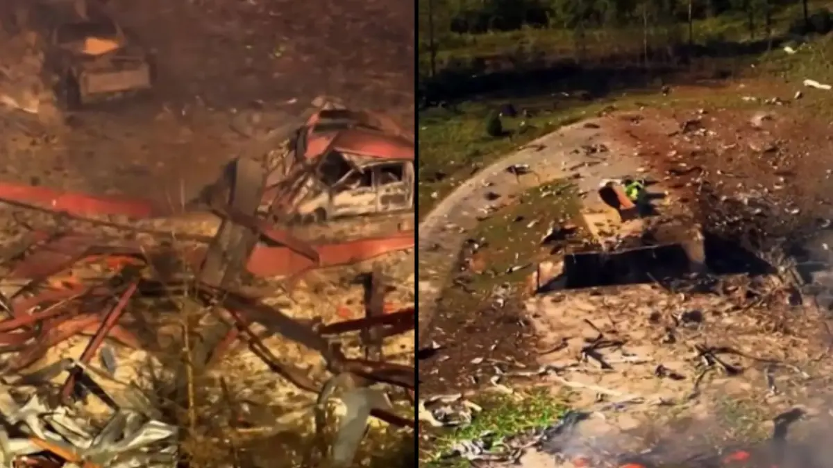 Ledakan Besar di Pabrik Bahan Peledak Militer Tennessee Tewaskan dan Hilangkan Banyak Orang