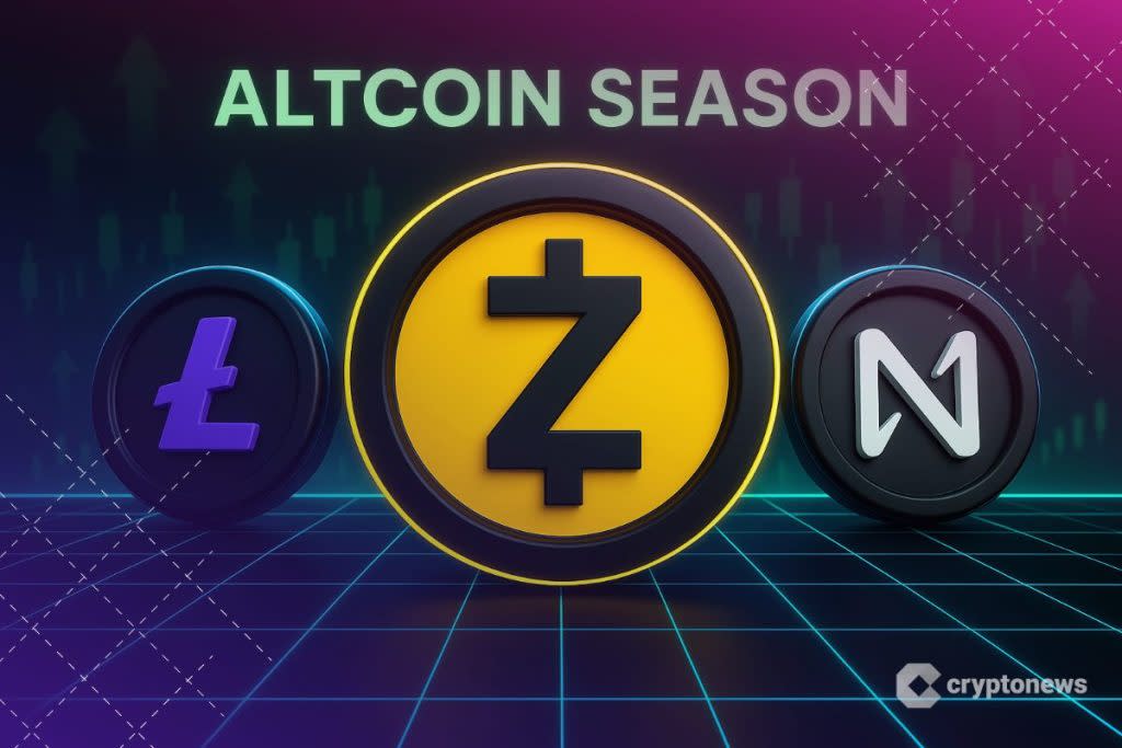 Zcash Memimpin Lonjakan Altcoin dengan Kenaikan 382%, Litecoin dan NEAR Ikut Naik
