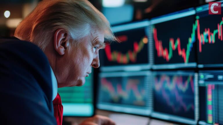 Pasar Crypto Terpuruk Rp 12.66 triliun ($770 Juta)  Terdampak Ancaman Tarif Trump ke China