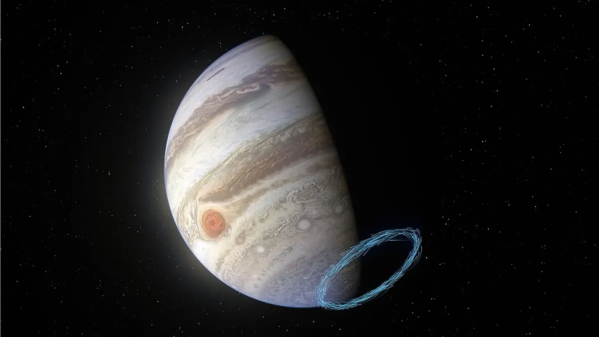 Model Baru Menjelaskan Arah Arus Jet Ekstrem di Planet Raksasa Gas